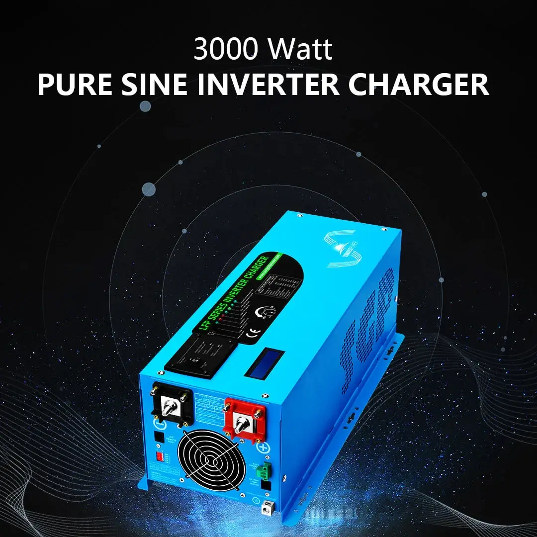 Off Grid Solar Kit 3000W Inverter 12VDC 120V Output LifePO4 - Image 9